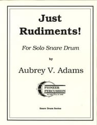 cover Just Rudiments! Snare Drum Solo cover